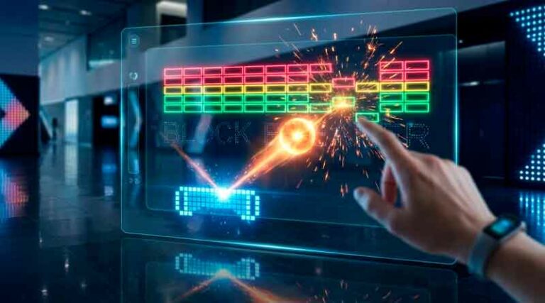 Google Block Breaker