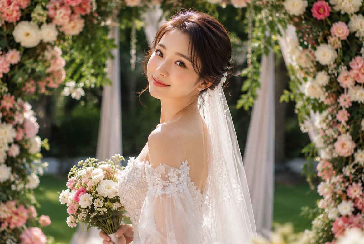 Spring Daytime Wedding Makeup