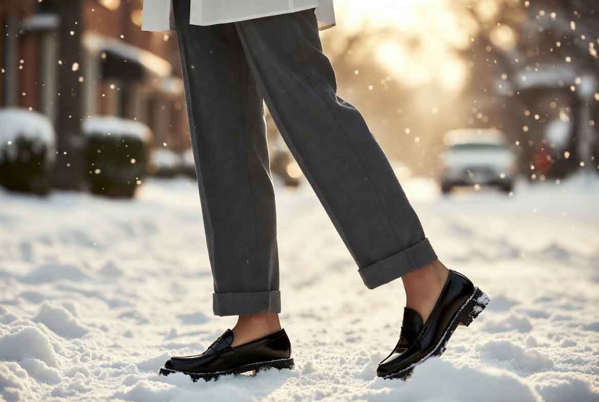 Loafers With Visible Socks