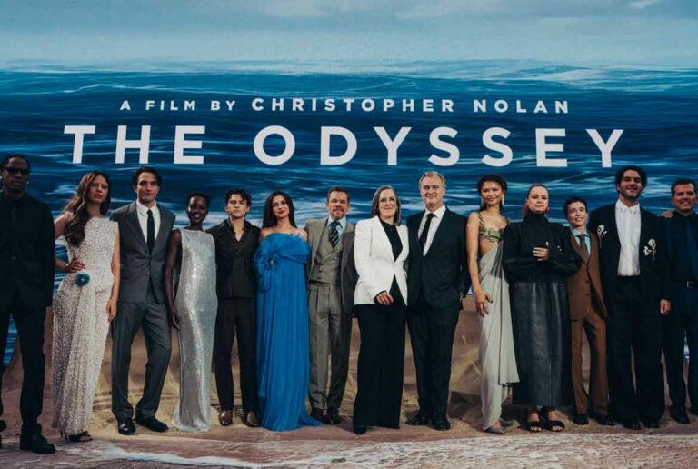 Christopher Nolan The Odyssey Premiere