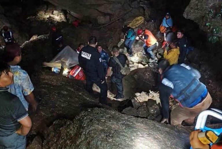 Four Killed In Underground River