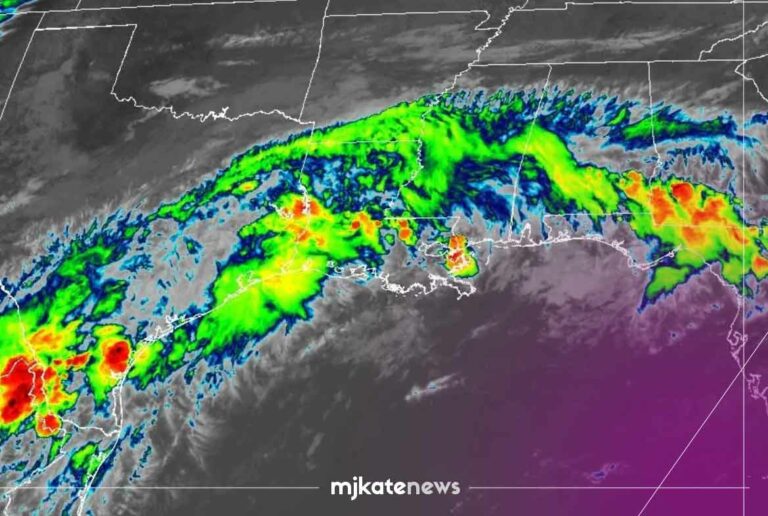 Stalled Tropical System Drenches Texas Hill Country