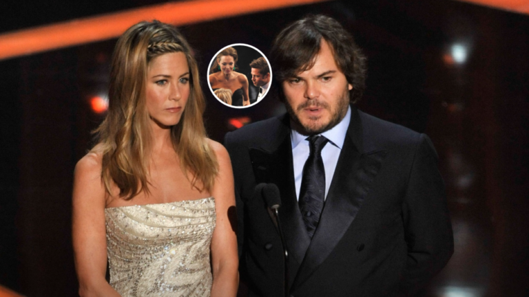 The Untold Story Behind the Awkward 2009 Oscars Photo of Jennifer Aniston, Brad Pitt and Angelina Jolie